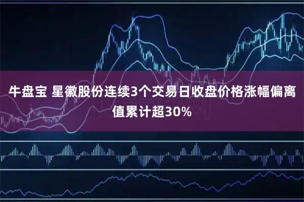 牛盘宝 星徽股份连续3个交易日收盘价格涨幅偏离值累计超30%