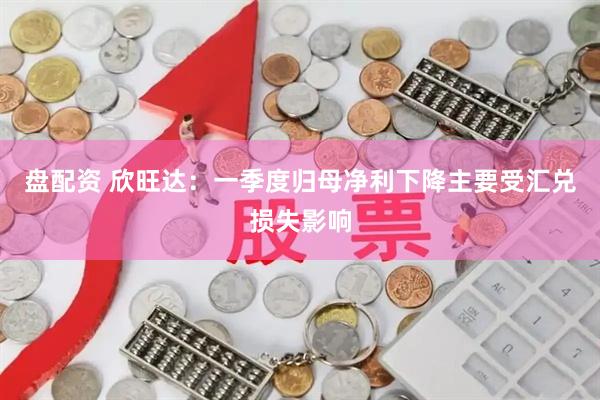 盘配资 欣旺达：一季度归母净利下降主要受汇兑损失影响